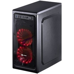 GABINETE MIDTOWER VX GAMING GUARDIAN FULL WINDOW 02 FAN FRONTAL 120MM LED VERMELHO GRDPTOVM2FCA - VINIK na internet