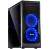 GABINETE MIDTOWER VX GAMING GUARDIAN FULL WINDOW 02 FAN FRONTAL 120MM LED AZUL GRDPTOAZ2FCA - VINIK