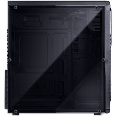 GABINETE MIDTOWER VX GAMING GUARDIAN FULL WINDOW 02 FAN FRONTAL 120MM LED AZUL GRDPTOAZ2FCA - VINIK - Preech Informática - Informática e suas tecnologias