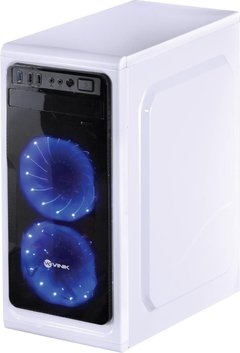 GABINETE MIDTOWER VX GAMING GUARDIAN BRANCO FULL WINDOW 02 FAN FRONTAL 120MM LED AZUL GRDBCOAZ2FCA na internet