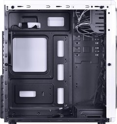 GABINETE MIDTOWER VX GAMING GUARDIAN BRANCO FULL WINDOW 02 FAN FRONTAL 120MM LED AZUL GRDBCOAZ2FCA - loja online