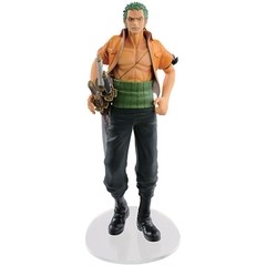 BONECO COLECIONÁVEL ONE PIECE DRAMATIC SHOWCASE 3RD SEASON VOL. 1 RONOROA ZORO - BANDAI BANPRESTO