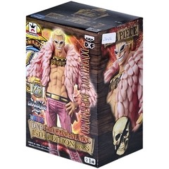 BONECO COLECIONÁVEL ONE PIECE DXF THE GRANDLINE MEN 15TH EDITION VOL.8 DOFLAMINGO - BANDAI BANPRESTO na internet