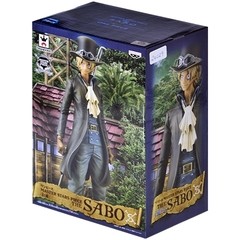 BONECO COLECIONÁVEL ONE PIECE MASTER STARS PIECE THE SABO - BANDAI BANPRESTO na internet