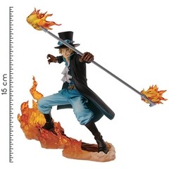 BONECO COLECIONÁVEL ONE PIECE DXF BROTHERHOOD II SABO - BANDAI BANPRESTO - comprar online