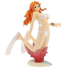 BONECO COLECIONÁVEL ONE PIECE CREATOR X CREATOR NAMI (BRANCA) - BANDAI BANPRESTO