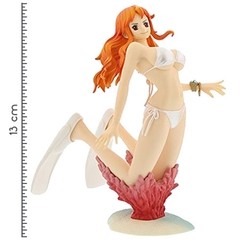 BONECO COLECIONÁVEL ONE PIECE CREATOR X CREATOR NAMI (BRANCA) - BANDAI BANPRESTO - comprar online