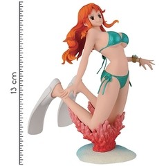 BONECO COLECIONÁVEL ONE PIECE CREATOR X CREATOR NAMI (VERDE) - BANDAI BANPRESTO - comprar online