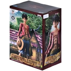 BONECO COLECIONÁVEL ONE PIECE MASTER STARS PIECE REVIVAL MONKEY D. LUFFY - BANDAI BANPRESTO na internet