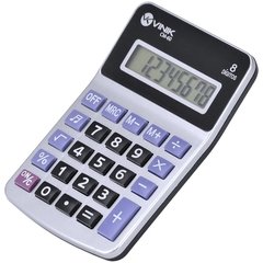 CALCULADORA DE MESA 8 DÍGITOS COM BOTÃO DE BIPE - CM60 BRANCA