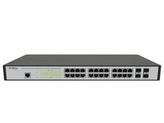 SWITCH GERENCIAVEL INTELBRAS INET 4760002 SG2404MR 24PORT GIGABIT ETHERNET+4 PORT GBIC COMP. na internet