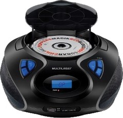 RÁDIO BOOMBOX 6 EM 1 BLUETHOOTH FM/USB/SD/BT/CD 20W PRETO SP223 - comprar online