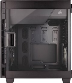 GABINETE FULL-TOWER GAMING CARBIDE SERIES CLEAR 600C INVERSE ATX CC-9011079-WW - CORSAIR - Preech Informática - Informática e suas tecnologias