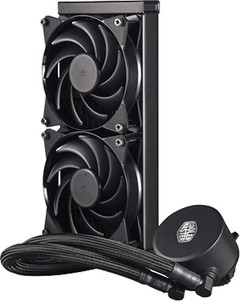 WATER COOLER MASTER LIQUID 240V DUAL FAN MLX-D24M-A20PW-R1 - COOLER MASTER na internet