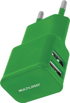 CARREGADOR DE PAREDE 2.4A C/2 USB CB095 - comprar online