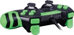 CONTROLE PS3/PS2/PC PRETO/VERDE JS081 - comprar online