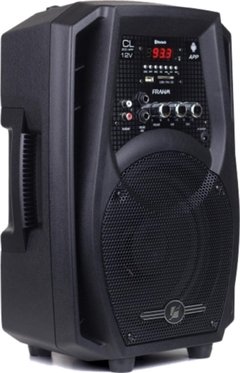 CAIXA AMPLIFICADA 8'' 60W CL200 APP 12V USB/SD/FM/BT E BATERIA INTERNA - comprar online