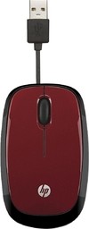 MOUSE USB RETRATIL X1250 H6F04AA VERMELHO