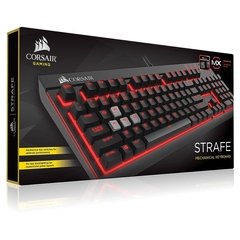 Imagem do TECLADO GAMING MECANICO STRAFE CHERRY MX BLUE- CH-9000226-NA - CORSAIR