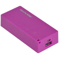 CARREGADOR PORTÁTIL POWER BANK 4000MAH CABO MICRO USB INCLUSO CB097, CORES SORTIDAS SEM OPÇÃO - comprar online