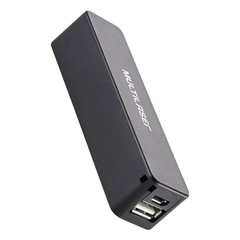 CARREGADOR PORTÁTIL POWER BANK 2200MAH PRETO CB100