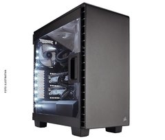 GABINETE MID TOWER GAMING CARBIDE SERIES CLEAR 400C MINI-ITX, MICROATX, ATX, E-ATX CC-9011081-WW - CORSAIR