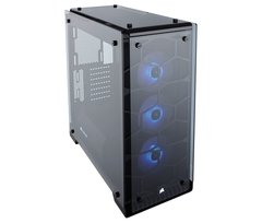 GABINETE MID TOWER GAMING CRYSTAL SERIES 570X RGB MINI-ITX, MICROATX, ATX CC-9011098-WW - CORSAIR - Preech Informática - Informática e suas tecnologias