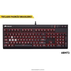 TECLADO GAMING MECANICO STRAFE CHERRY MX BROWN CH-9000092-BR - CORSAIR - comprar online