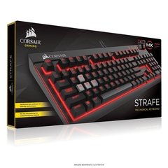 TECLADO GAMING MECANICO STRAFE CHERRY MX BROWN CH-9000092-BR - CORSAIR