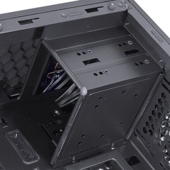 GABINETE SPIRIT FULL WINDOW DUPLO PRETO COM LED 7 OPÇÕES E CONTROLADOR DE FAN SPIPTO7C3FCA2 - comprar online