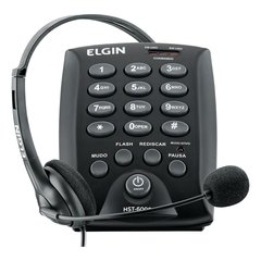 TELEFONE HEADSET HST-6000 PRETO - comprar online