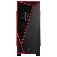 GABINETE MID TOWER GAMING CARBIDE SERIES SPEC-04 LED PRETO/VERMELHO MINI ITX, MICRO ATX E ATX CC-9011107-WW - CORSAIR na internet