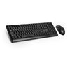 TECLADO E MOUSE SEM FIO 2.4 GHZ MULTIMIDIA USB PRETO TC162