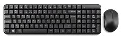 TECLADO E MOUSE SEM FIO 2.4GHZ MULTIMIDIA USB PRETO TC183