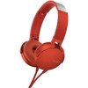 FONE DE OUVIDO SONY MDR-XB550/R VERMELHO