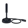 ANTENA DIGITAL HDTV 4 EM 1 VHF/UHF/FM/HDTV USO INTERNO OU EXTERNO COM CABO 2,5 METROS DTV-100