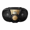 RÁDIO BOOMBOX PORTÁTIL CD/USB/FM/AM PX3115GX/78 PRETO/DOURADO 5W