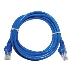 PATCH CORD UTP CAT5E 26AWG 2.5M AZUL