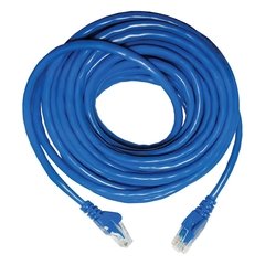 PATCH CORD UTP CAT5E 26AWG 10M AZUL