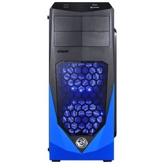 GABINETE MID-TOWER VTI AZUL COM 3 FANS LED AZUL LATERAL EM ACRÍLICO - VTIPTOAZ3FCAF - loja online