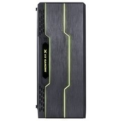 Imagem do GABINETE GAMER TRON PRETO 7 CORES LED JANELA ACRÍLICA FUME FULL WINDOW FONTE EMBAIXO COM COVER - 09GATR-7