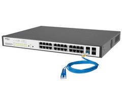 SWITCH GERENCIAVEL INTELBRAS INET 4760009 SG2404 POE 24 PT GIGABIT ETHERN. 4 MINI-GBIC COMPART. - comprar online