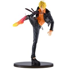 Imagem do ACTION FIGURE ONE PIECE SCULTURE - SANJI - DIABLE JAMBE COLOR