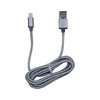 CABO USB PARA IPHONE 1,5 METROS CINZA ESPACIAL