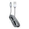 CABO USB PARA IPHONE 1,5 METRO PRATA