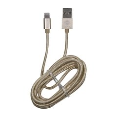 CABO USB PARA IPHONE 1,5 METRO DOURADO