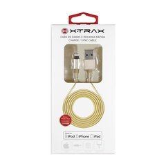 CABO USB PARA IPHONE 1,5 METRO DOURADO - Preech Informática - Informática e suas tecnologias