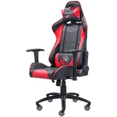 CADEIRA GAMER MAD RACER V8 VERMELHO COM RODAS EM GEL - MADV8VMGL - Preech Informática - Informática e suas tecnologias