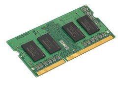 MEMORIA NOTEBOOK DDR3 KINGSTON KVR16LS11S6/2 2GB 1600MHZ DDR3L CL11 204-PIN SODIMM LOW VOLTAGE 1.35V