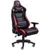 CADEIRA GAMER MAD RACER V10 PRETO COM DETALHES EM VERMELHO E RODAS EM GEL - MADV10VMGL